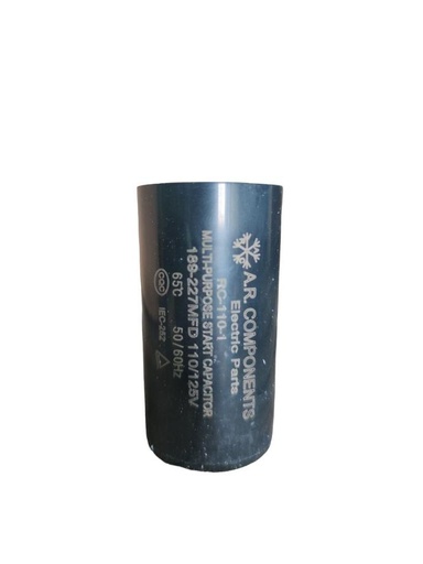 [RC-110-1] CAPACITOR DE ARRANQUE 189-227-UF  110 VOLT